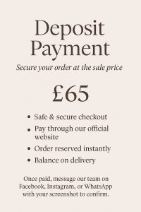 Deposit Payment £65