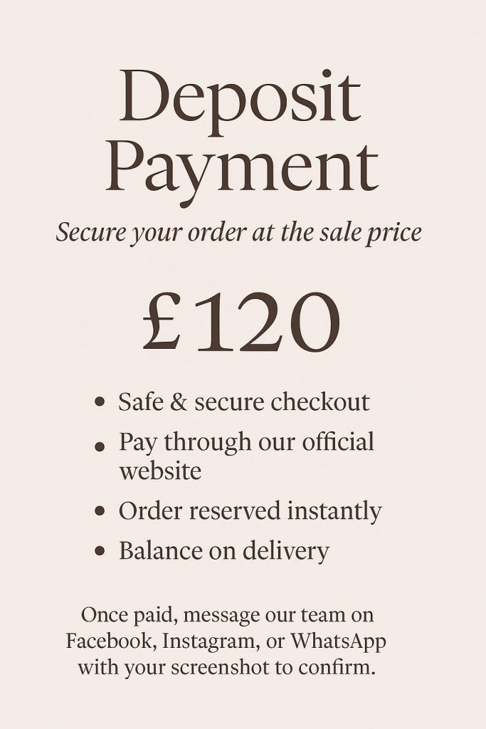 Deposit Payment £120